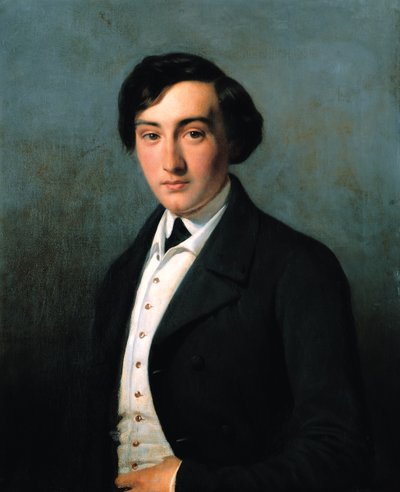 Porträt von Lucien Petipa (1815-98) 1849 von Louise Adelaide Desnos